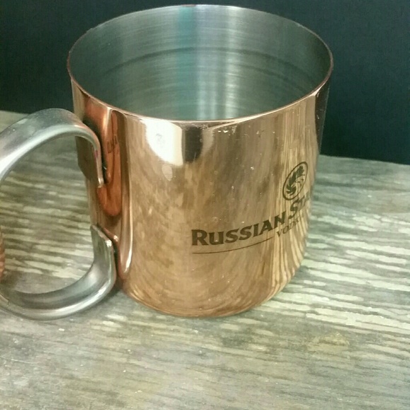 Mule Cups, Russian Standard Copper Moscow Mule Mug - Picture 4 of 5